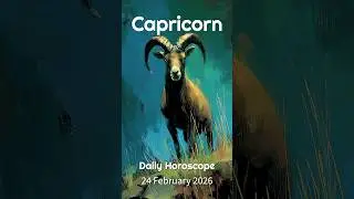 Capricorn Daily Horoscope &ndash; 24 February 2026