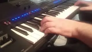 F.R. David - Words Piano Cover keyboard PSR-SX700 Yamaha