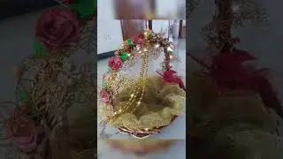 Wedding Tray Decoration Ideas| Multipurpose Wedding Tray|Wedding Gift Basket#shorts #weddingpacking