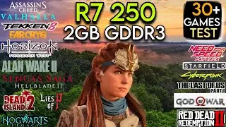 R7 250 (2GB) Test In 30+ Games - R7 250 In 2024 !