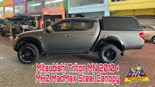 Mitsubishi Triton MN 2010 with MHZ MadMax Steel Canopy