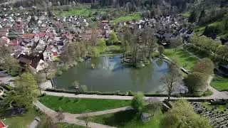 Murrhardt ... Stadthalle - Feuersee am 23. April 2023 / 4k 30fps