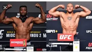 Francis ngannou vs ciryl Gane UFC 270 Full fight.walk pass ciryl Gane
