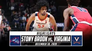 Stony Brook vs. No. 9 Virginia Basketball Highlights (2019-20) | Stadium