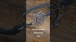 spiritually charged merkabah macrame bracelets. available on etsy: dharma loops #bracelets