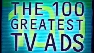 100 Greatest TV adverts (Channel 4 2000) pt 1 - 100 to 61