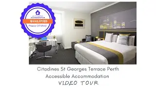 Citadines St Georges Terrace Perth video tour Accessible Accommodation