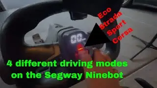 The different driving modes on the Segway-Ninebot Gokart Pro!!!! #shorts #gokart #segwayninebot