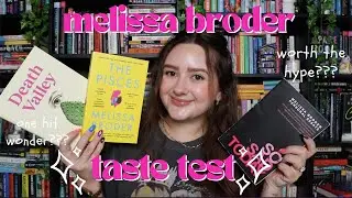 speculative fiction reading vlog 2024 | melissa broder taste test
