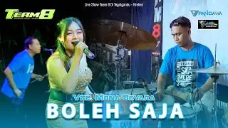 BOLEH SAJA - VOC. MONA DEVARA [ Live Show Team 8 - Tegalgandu - Wanasari ]