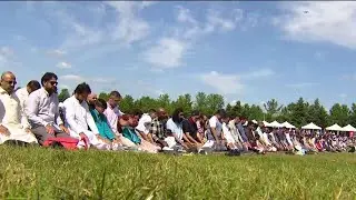 Muslims celebrate Eid Al-Adha in Toronto