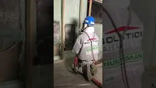 Comment isoler un mur avec le polyur&eacute;thane gicl&eacute;.