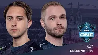 CS:GO - Fnatic vs. BIG [Cache] Map 1 - UB Round 2 - ESL One Cologne 2018