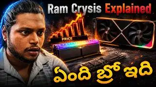 [Telugu] PC Parts Prices are EXPLODING! 😱 RAM , GPU, SSD Crisis Explained in Telugu | RAM Crysis 💀