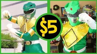 Green Ranger Costume (Power Rangers) ⚡️ $5 Cosplay Challenge