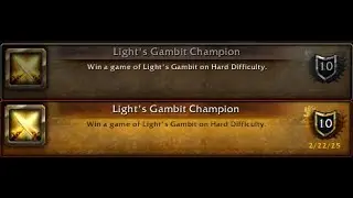 How To Get The Light's Gambit Champion Achievement! (Hallowfall)