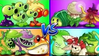 9 Super Power Mints And Plants Teams Battlez in Plants vs Zombies Gargantur zombies