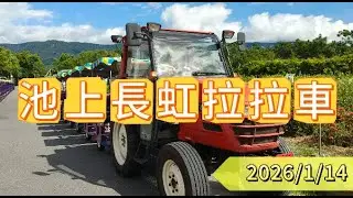 迎晨舞蹈社 貴賓旅遊團--池上長虹拉拉車 2026/1/14