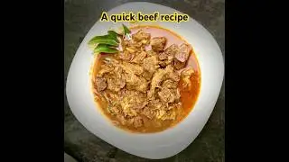 A quick beef recipe 🤤 #shorts #beef #beefcurry #beefrecipe #shortvideo