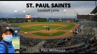 St Paul Saints Baseball Game // Behind the Scenes Tour!