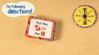 Fox in the Box Positional Words Activity Set