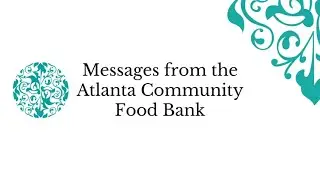 Ismaili CIVIC partners with the Atlanta Community Food Bank to fight food insecurity in Atlanta.