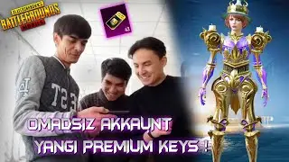 YANGI PREMIUM KEYS OCHDIK ! OMADSIZ AKKAUNT | PUBG MOBILE