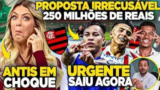 REVIRAVOLTA 😱 250 MILHÕES e KAIO JORGE diz SIM ao FLAMENGO! ALMADA e MARCO ANTÔNIO  FECHANDO!