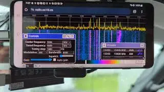 RTL-SDR V4 Android radio.ea1iti.es Short Whip May 22, 2025
