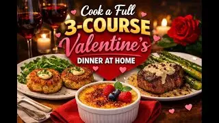Cook a Full 3-Course Valentine’s Dinner at Home