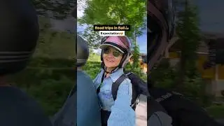 road trip in Bali 👉expectation vs reality #bali #rainyseason #flood