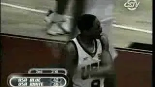 billy walker dunks and goes for the block