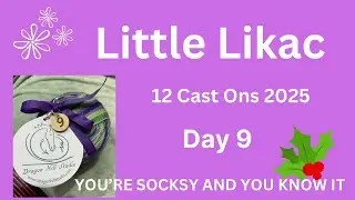 Little Likac 12 Cast Ons Day 9 Socksy KAL