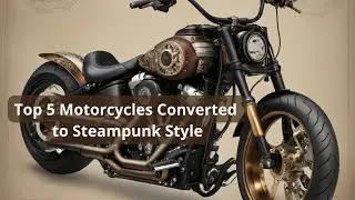Top 5 Motorcycles Converted to Steampunk Style