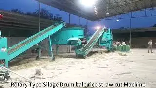 Silage Hay Baler Square Automatic Hydraulic Horizontal Used Straw Scrap Sawdust Press Balers Machine