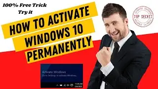How To Activate Windows 10 Permanently 💯✅ | RAVI TECH ✨