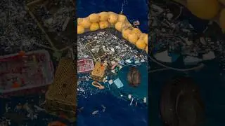 550 km Plastic सूप #facts #ocean #environment #garbagepatch #science