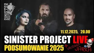 PODSUMOWANIE roku 2025 Flaga-Andrzejewska Dobrowolski Stankiewicz SINISTER LIVE Jarka URODZINY