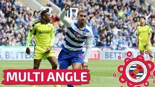 MULTI ANGLE | What a volley from Lewis Grabban!!