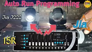 Jia 15r sharpy programming on Dmx 512 | jia j222 Sharpy Price | 15R sharpy programming dmx 512
