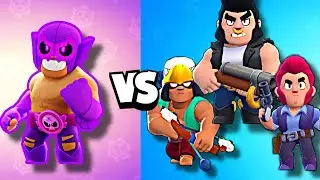 El Primo vs Bull , Bo and Colt | 1vs3 Brawler | Brawl Stars