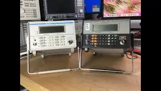 Генератор сигналов Marconi 2022 10 кГц - 1 ГГц предпринял попытку ремонта гибридного радиочастотного усилителя OM345, выдающего низкий уровень выходного сигнала.