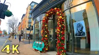 London Walk - 4K (Westbourne Grove, Ledbury Road, Courtnell Street)