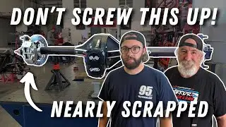 Don't screw this up!!! We almost RUINED our brand new Winter's rear end for the dirt late model!!