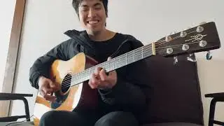 The Rain Song (Guitar Cover) - Led Zeppelin (Lazy Living Room Jam)
