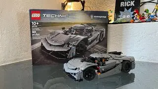 LEGO set TECHNIC 42173 - Koenigsegg Jesko un set con muchas funcionalidades 🤩🤯