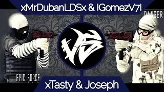 OP7 xTastyNetwork & lJosephS7l Vs xMrDubanLDSx & IGomezV7I | EpicForce Vs Danger | Parte 1/2