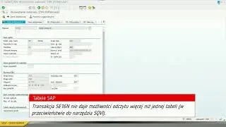 SAP dla początkujących - Generowanie raportów i zapytań. SQVI