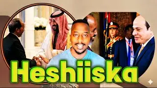 Heshiiska gaashaanbuur ee Somalia, Sacuudiga iyo masar. Xasan Sheekh oo kusii jeeda Sacuudiga.