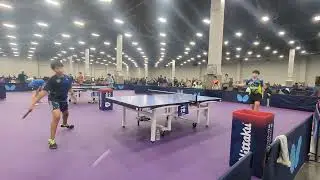 U15 Boys US Open Krish Gupta vz Zhou Elton Part 2/3 #usopen #usopen2025 #lasvegas #mandalaybay